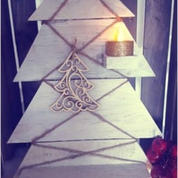 Reclaimed Wood Christmas Tree - thumbnail 4