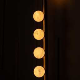 Marble Wall Lamp Brushed Brass Led Sconce, Modern Hallway Lighting - thumbnail 4