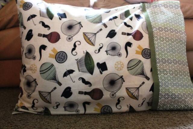 Mustache Old Tyme Pillowcase - image 1