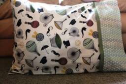 Mustache Old Tyme Pillowcase