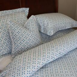 Twin Duvet/Blue Duvet/ Dorm Bedding Cover/ Cotton Set/ Twin/ Boy Teen Bedding/ Set - thumbnail 2