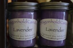 Lavender Cucumber Sage Candle Hand Poured, Triple Scented Soy-Paraffin Candle