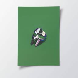 Mf Doom Fashion Vintage Poster - Nike Hip-Hop Rap A2 A3 A4 Framed Print Wall Art - thumbnail 3