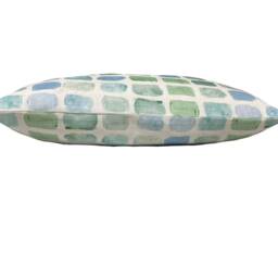 Schumacher Palette Seaglass Indoor/Outdoor Cushion Cover Pillow Double Sided - thumbnail 3