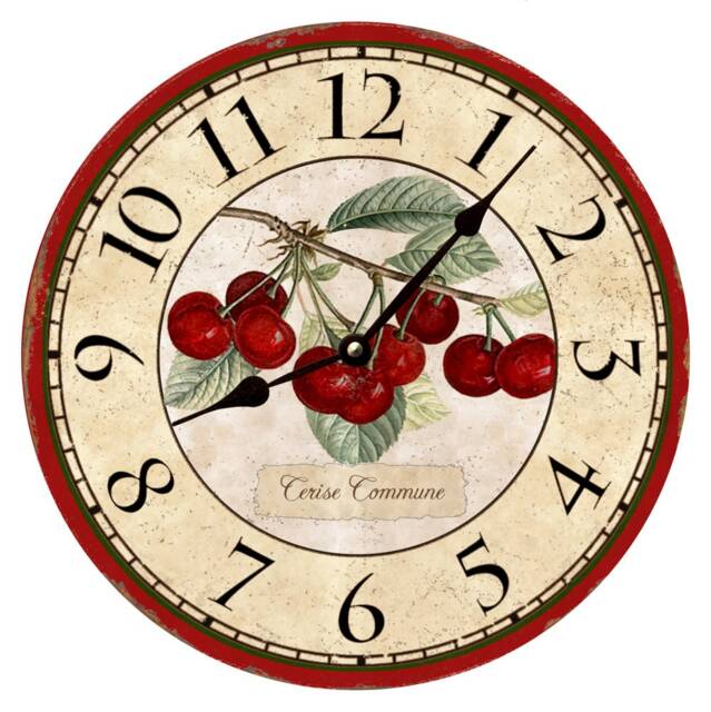 Cherry Clock - Wall Clock - image 1