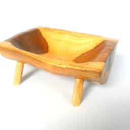 Wooden Soap Dish, Bowl, Driftwood Rustic Decorative Tray, Bowl - thumbnail 2