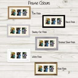 Bff Photo Frame Word Name Special Gift Best Friends Forever Besties 70-Aa By Photos in A Word - thumbnail 3