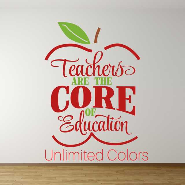 Teachers Wall Decals Teacher Sticker School Room Decor Classroom Custom Decal Stickers Quotes - image 1