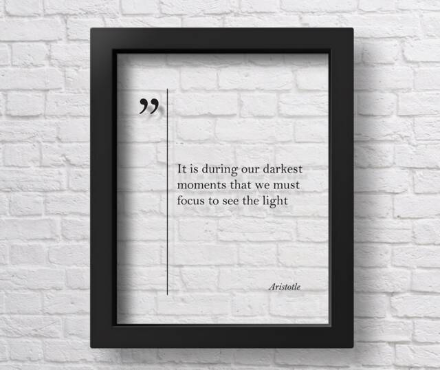 Transparent Aristotle Quote Print Motivational Art Wall Poster Inspirational Scandinavian Great Quotes - image 1