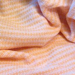 Handwoven Baby Blanket - Golden Yellow - thumbnail 3