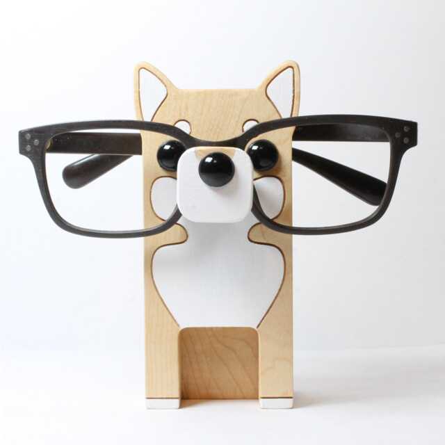 Shiba Inu Dog Eyeglass Stand - image 1