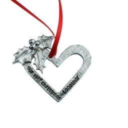19Th Anniversary Christmas Tree Ornament - Reads Our Together - thumbnail 3
