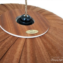 Modern Floor Lamp. Arch Design. Sapele & Birch - thumbnail 4