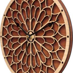 Notre Dame Clock in Wood - thumbnail 2