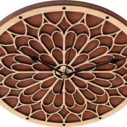 Notre Dame Clock in Wood - thumbnail 4
