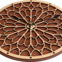 Notre Dame Clock in Wood - thumbnail 3