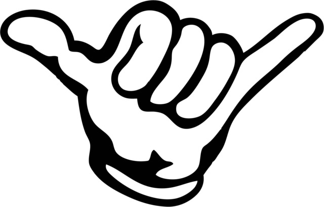 Hang Loose Shaka Printable Wall Art