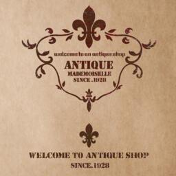 stencil Template Antique Shop For Crafting Canvas Diy Wall Decor Art Furniture - thumbnail 1
