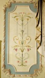 Wall Stencil Marie-Antoinette Side Panel Lg - Amazing Detail Elegant French Decor - thumbnail 1