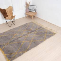 Authentic Moroccan Rug, Handmade Wool Rug - thumbnail 2