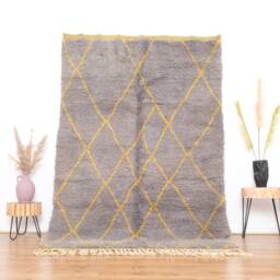 Authentic Moroccan Rug, Handmade Wool Rug - thumbnail 1