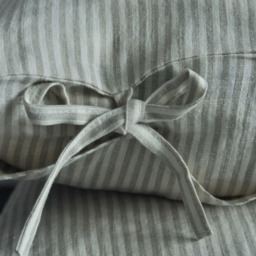 Linen Pillow Covers, Home Decor, Bedroom Body Cover, Farmhouse Pillow, Throw Pillows, Floor Denim Bedding - thumbnail 2