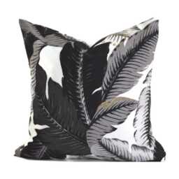 Outdoor Pillow Covers With Zippers, Affordable Home Decor, Easy To Use, Quick Delivery, Blacks, Tans & Reds You Choose - thumbnail 3