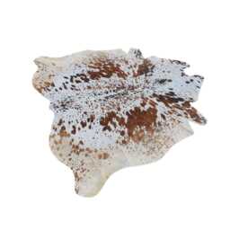 Genuine Cowhide Rug-Brown & White Cow Skin Rug-Exclusive Hair On Hide For Living Room-Western Decor-Brazillian Floor Area Rug - thumbnail 3