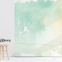 Light Tones Faded Wall Mural, Abstract Wallpaper, Watercolor, Painting Self Adhesive, Peel & Stick, Removable Wallpaper #29 - thumbnail 2