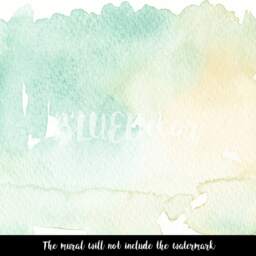 Light Tones Faded Wall Mural, Abstract Wallpaper, Watercolor, Painting Self Adhesive, Peel & Stick, Removable Wallpaper #29 - thumbnail 3