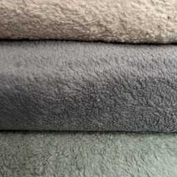 Organic Cotton Sherpa Baby Blanket Valley Of The Suns Print - thumbnail 2