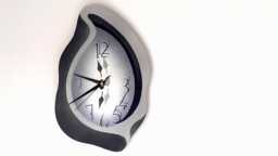 Dewdrop - Handmade Surreal Melting Clock, Wall Home Decor - thumbnail 1