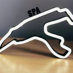 Led F1 Race Track Grand Prix Circuit, Motorsport Gift, 3D Track - thumbnail 2