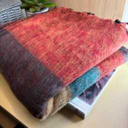 Hand-Loomed Yak Wool Blend Blanket Living Room Sofa Throw, Fairly Traded From Nepal Travel Yoga Throw Home Accessories B12 - thumbnail 2