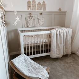 Wooden Scandi Houses - Nursery/Playroom Decor Wall Art Bedroom Laser Engraved UK - thumbnail 2