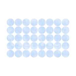 Light Blue Watercolor Polka Dot Wall Decals, Nursery Decor - thumbnail 2