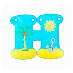 Pirate Personalised Felt Banner/Bunting - thumbnail 2
