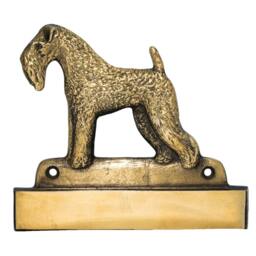Kerry Blue Terrier, Dog Plaque, Can Be Engraved, Limited Edition, Artdog - thumbnail 3