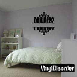 Princess Vinyl Wall Decal Or Car Sticker - Mv006Et - thumbnail 1