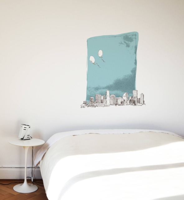Denver Wall Sticker Decal - Illustration Stickers, Animals Decals, Home Decor, Art, Illustrations