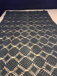 Frosted Lace Afghan/Blanket