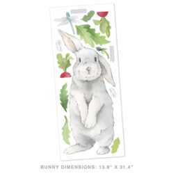 Silly Bunny - Fabric Wall Decal Hop Mej - thumbnail 4