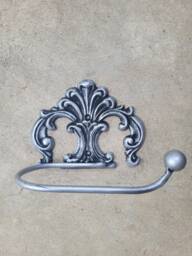 Toilet Paper Holder Tissue Bathroom Hardware Tuscan Decor Tp Hanger Wrought Iron Euro Style Bath Fixture