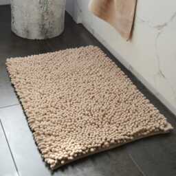 Thick Bobble Bath Mat - Plush Chunky Noodle Bathroom Rug 50 X 70cm Super Soft & Shaggy Non Slip Mats Everyday Essentials - thumbnail 3