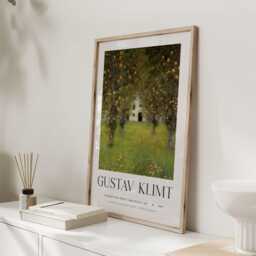 Gustav Klimt, Klimt Poster, Museum Exhibition Wallart Print, Poster Tree Of Life, Garden - thumbnail 3