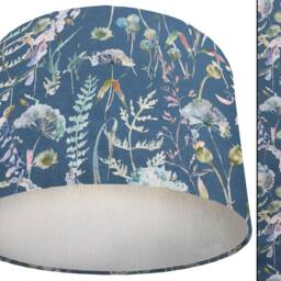 Traditional Rustic Country Lampshade, Floral Botanical Light Shade, Home Interior, Ceiling Table Lamp Shade - thumbnail 3