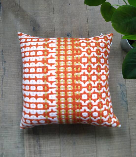 Handwoven Cushion Cover - image 1