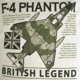 Mcdonnell Douglas F4 Phantom 11 Raf Long Range Supersonic Jet Interceptor Fighter Bomber Aircraft Green Cushion Inner Included - thumbnail 2