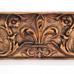 Fleur De Lis Flower French Home Decor Wall Plaque Sculpture Aoh Studio - thumbnail 4