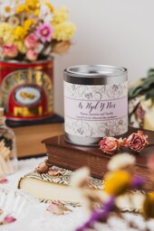 Ar Hyd Y Nos Candle Peony, Jasmine & Vanilla Scented Soy Candle - thumbnail 1